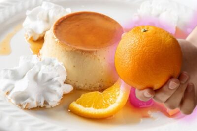 Receta fácil de flan de naranja con solo 3 ingredientes