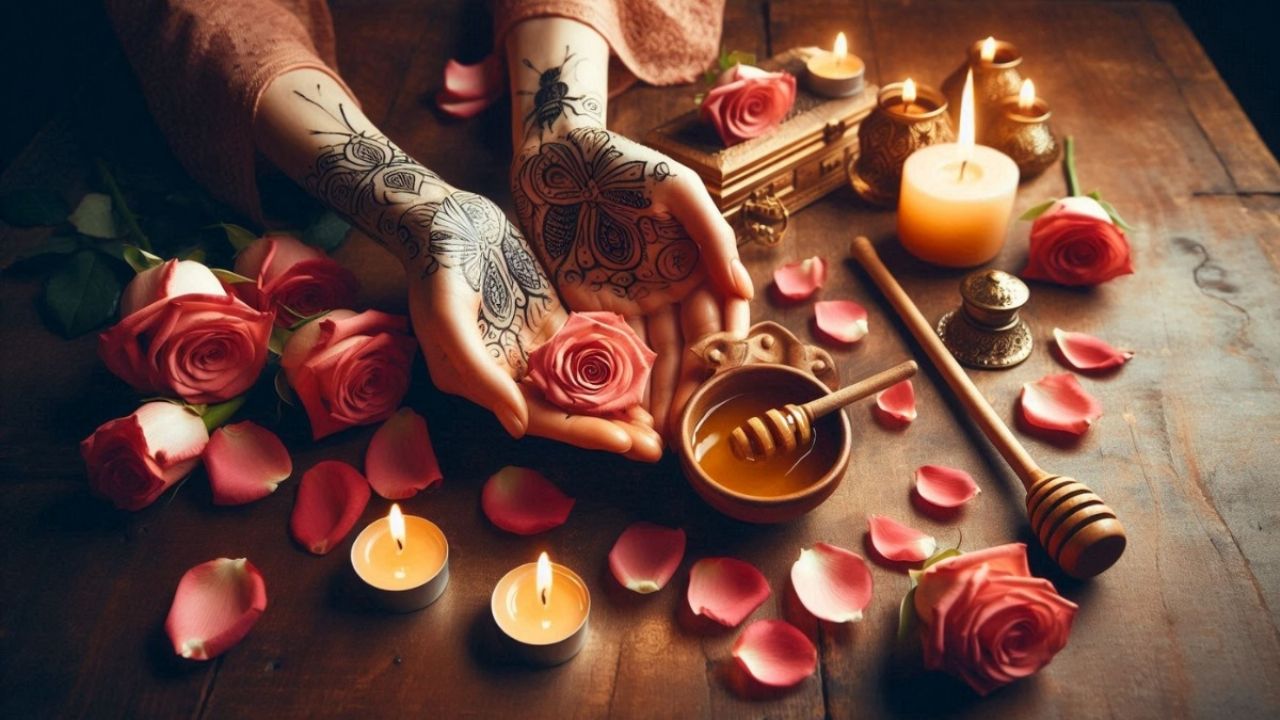 Ritual con miel para atraer amor y paz el 18 de septiembre durante la Luna de la Cosecha