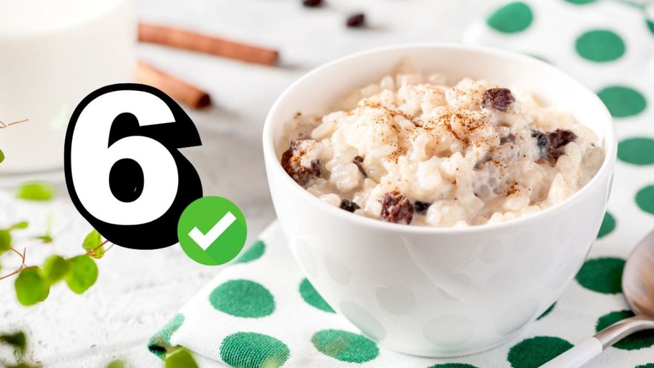 Arroz con leche y pasas: ¿Cómo hacer esta receta fácil y deliciosa?