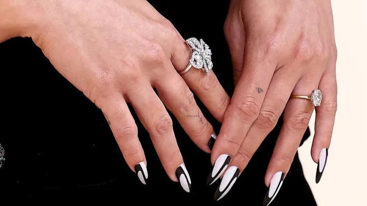 7 Elegantes Ideas de Tuxedo Nails para Otoño 2024